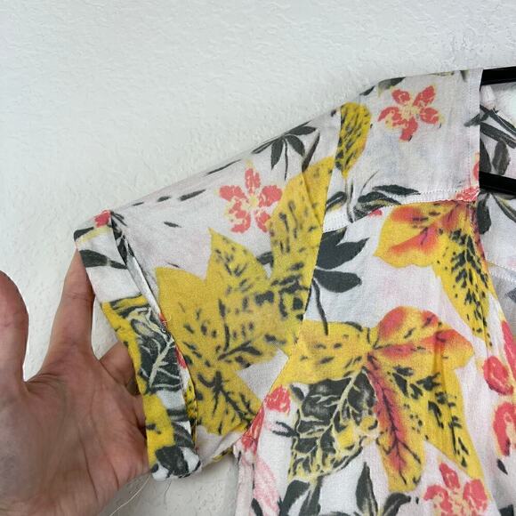 Free People x REVOLVE Part Time Lover Mini Floral Dress in Lily Combo Size 6 - Picture 5 of 10